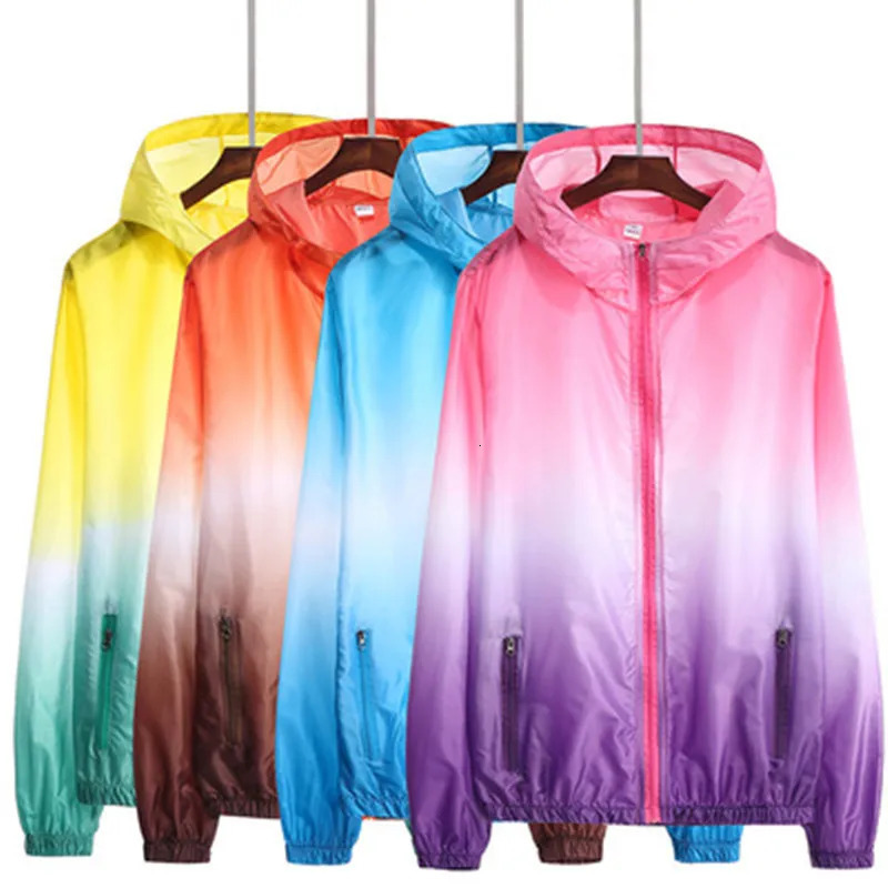 Womens UV Protection Jacket Outdoor Childrens Sun Windbreaker Men sun protection clothing 250930
