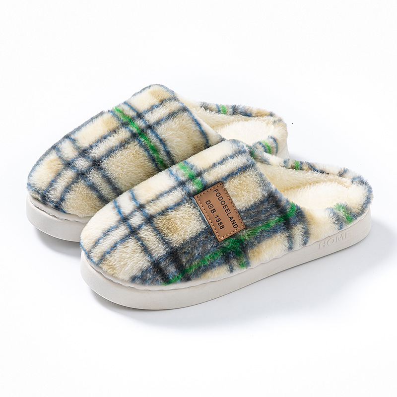 2025 New Non-Slip Warm Maternity Shoes Women Home Cotton Slippers for Men ddmymarket