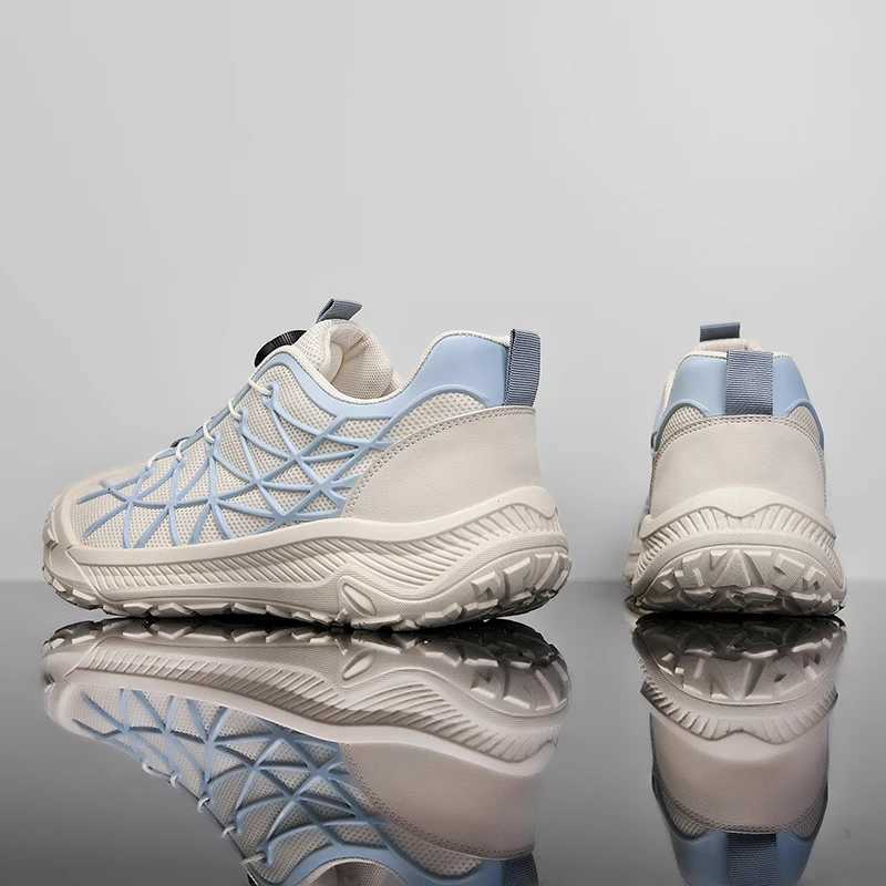 Low cut casual sports shoes versatile thick soled student sneakers mens shoes Z250930