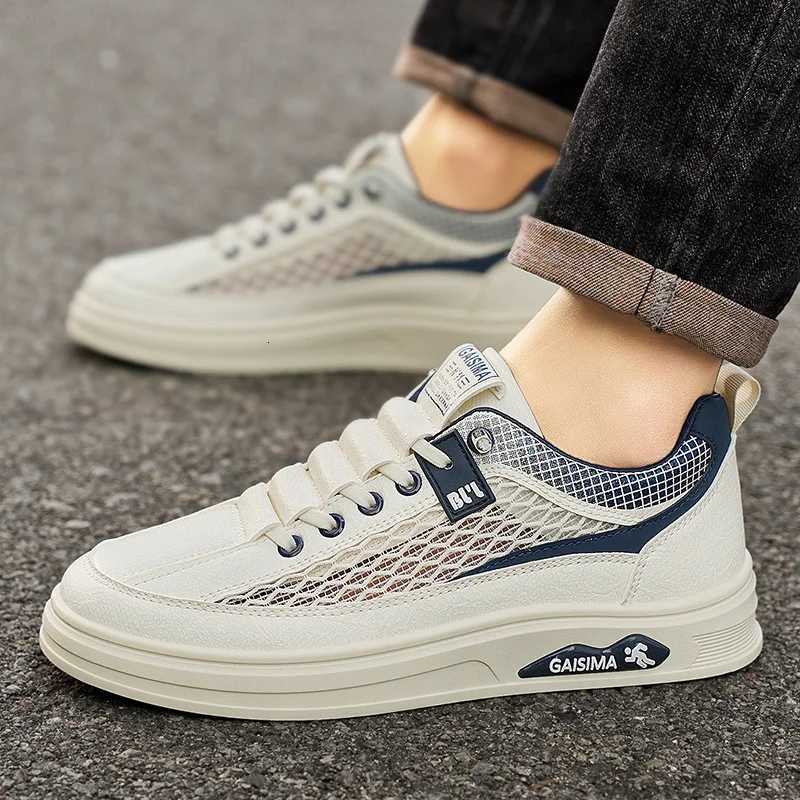 Summer Mesh Breathable Casual Shoes Board Shoes Hollowed Out Casual Shoes Mens Shoes Hollow Out Breathable Base Versatile Z250930