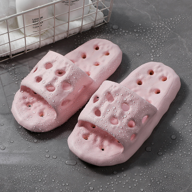 Bathroom Women, Water-Draining, Quick-Drying, Hollow Design, Non-Slip, Indoor Quiet, Hotel Summer Cool Slippers for Men ddmymarket