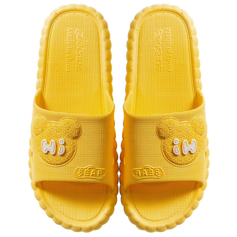 Summer Home Indoor Bath Slippers for Women, Soft Sole, Non-Slip, Wear-Resistant, One-Word Slippers, Casual ddmymarket