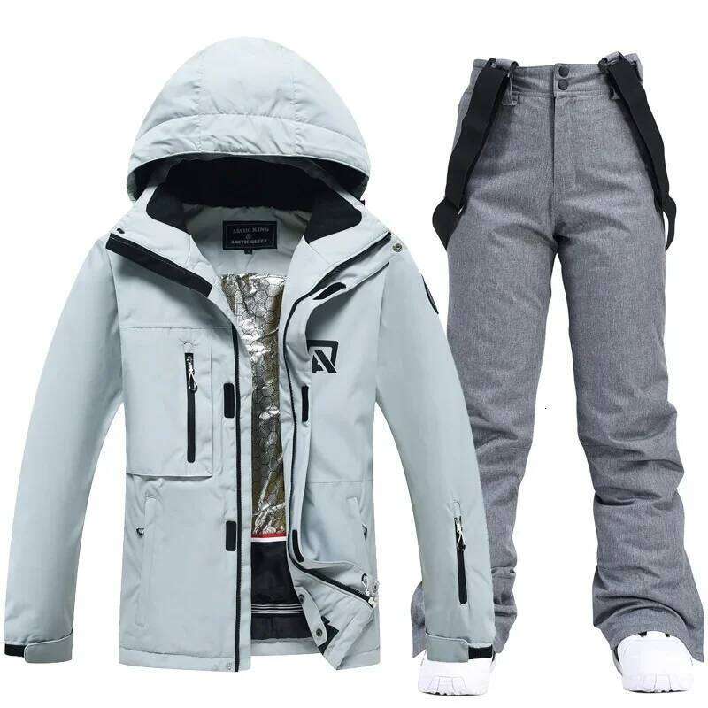 New High Quality Women Winter Warm Windproof 10K Waterproof Snowboarding Sets Snow Jackets And Pants Baggy Ski Suit Brand