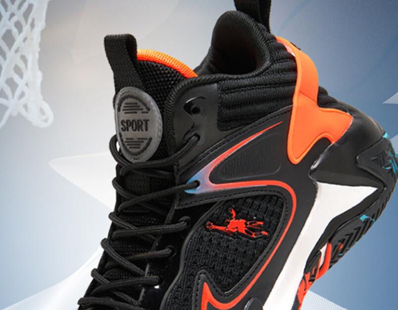 Big size US14 15 Basketball shoes, new men's shoes breathable student sports shoes anti slip mesh ultra light casual fly woven running shoes Z 10