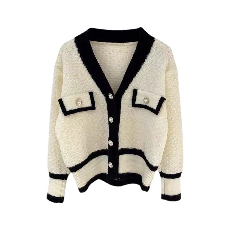 2025 designer retro wool sweater women's design knitted sweater autumn new coarse wool short jacket hot selling autumn and winter new luxury jack