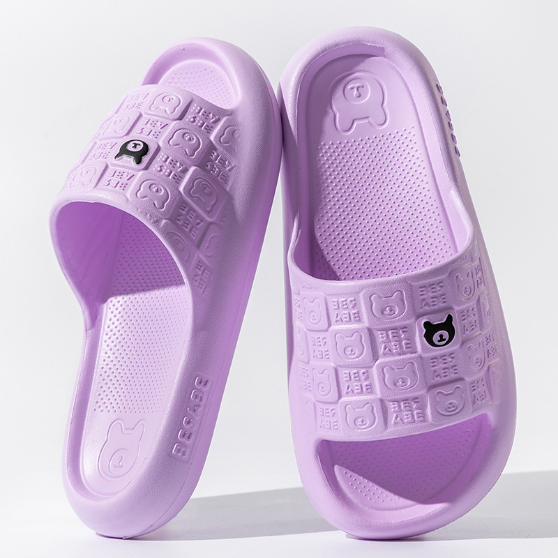 Women's Slippers 2025 New Indoor Bathroom Non-Slip Shower EVA Odor-Free Sandals Men's Summer Outdoor Wear ddmymarket