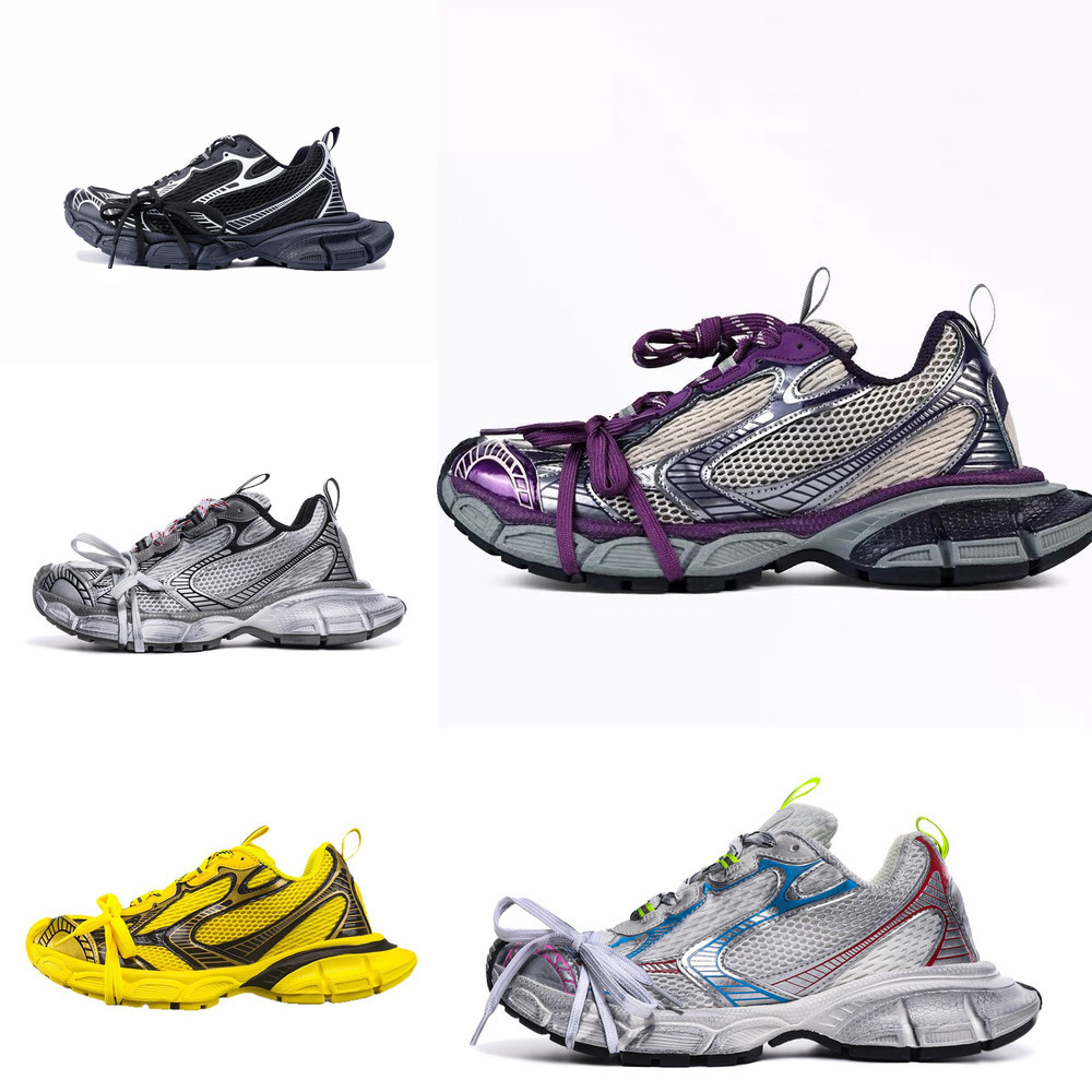 Paris High Quality Designer Shoes Mens Trainers Luxury Shoe Running Black White Yellow Sneakers Womens Outdoor Sport Shoes 3XL Retro Casual Shoes Campuses 00s