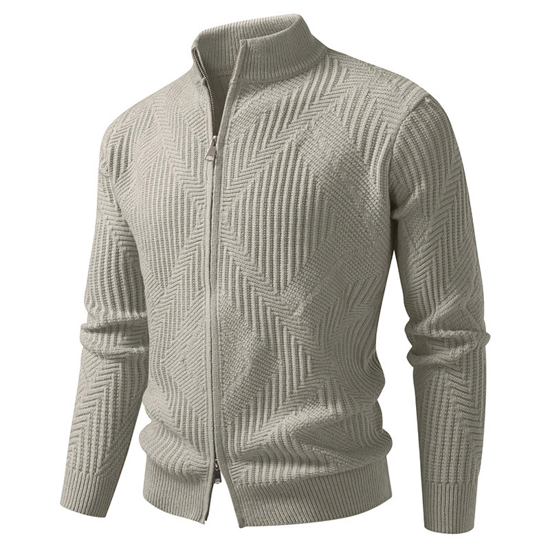 Mens Sweaters Vintage Coats Knitted Cardigan Hombres 2025 Fall Clothes Warm Military Solid Color Zipper Man Outwear 4XL 250929