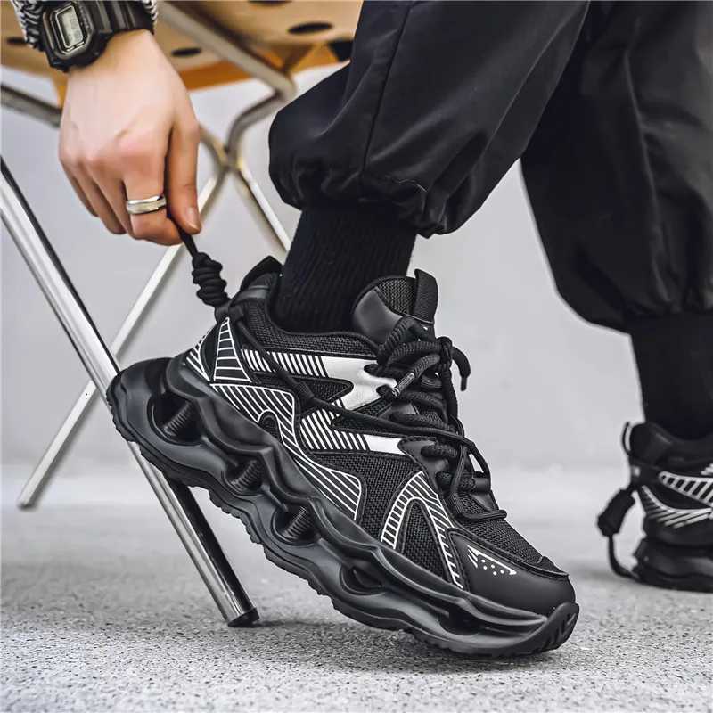 Casual sports shoes fashion mens new four season comfortable outdoor breathable height increasing fashion casual sports shoes Z250930