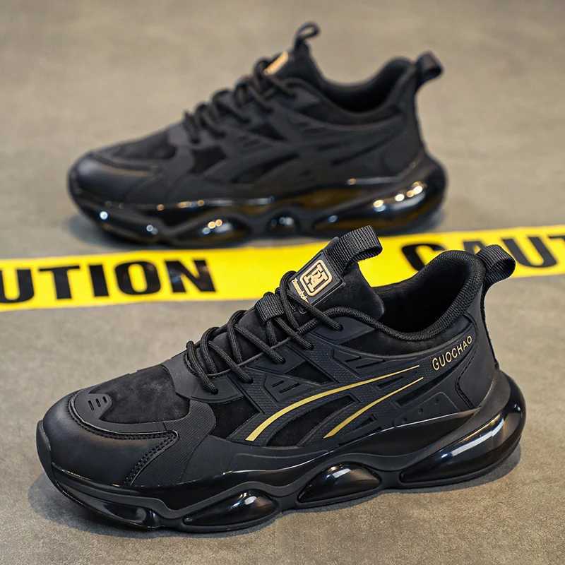 Mens luminous light breathable casual sports shoes soft sole four seasons new comfort outdoor running shoes students sneakers Z250930