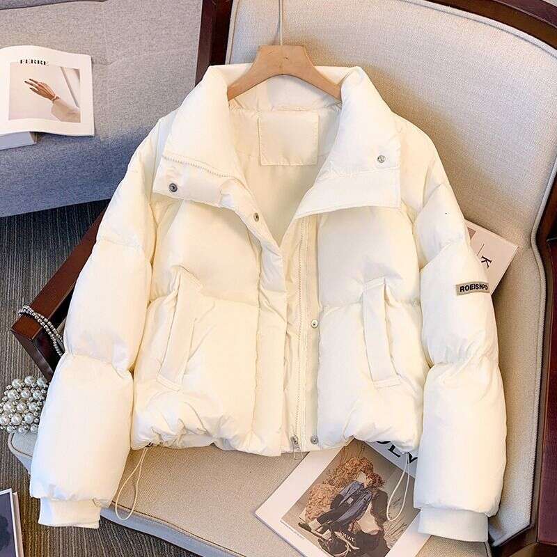 Off Season Collar, Bread, Down, Women's Short And Small, Winter New Jacket, Cotton Coat, Outerwear
