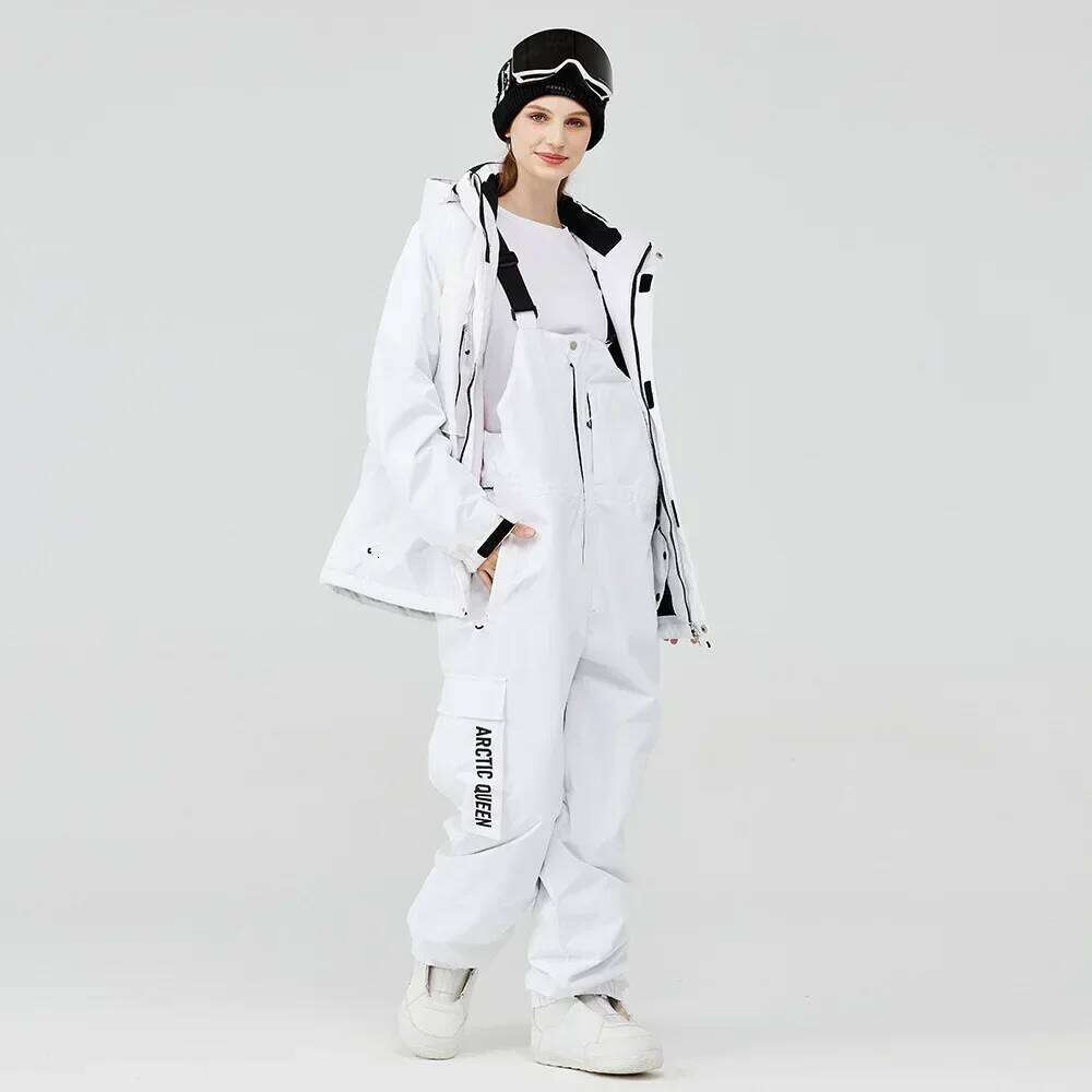 Sets For Women Ski Jackets And Pants Men Snowsuit Snowboard Coat Outfits Warm Hooded Waterproof Windproof Insulated