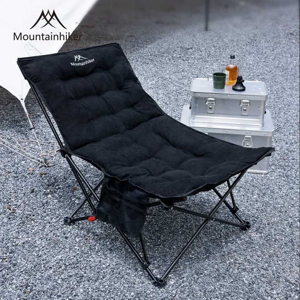 MOUNTAINHIKER New Camping photosynthesis Chair High Back Folding Chair Backrest Adjustable Outdoor Leisure Hiking Fishing Picnic J2509301
