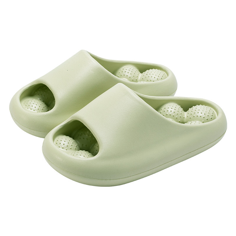 New Bathroom Leak-Proof Slippers for Women, Indoor Home Hotel Massage Non-Slip Soft Slippers, EVA Anti-Slip Odor-Resistant ddmymarket