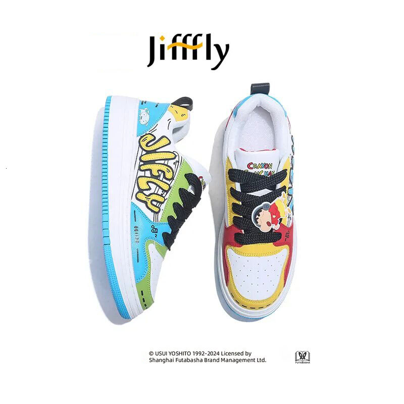 Jifffly Designer Luxury Shoes Crayon Shin-chan Skate Shoes Men's Sports Shoes Women's Casual Sneakers Anti-slip Durable Breathable And Comfo