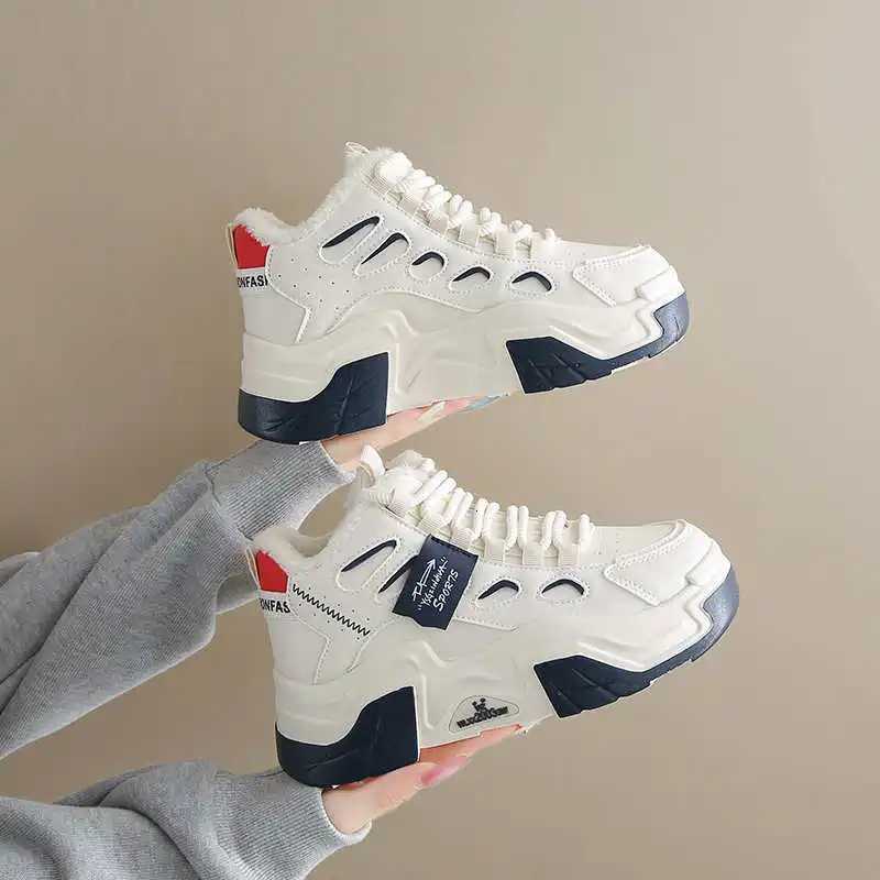 Zimni Flatheeled Cute Sneakers Casual Woman Shoes Big Size 48 Fashion Women 39 Sport High End Shoess Classical Snackers Z250930