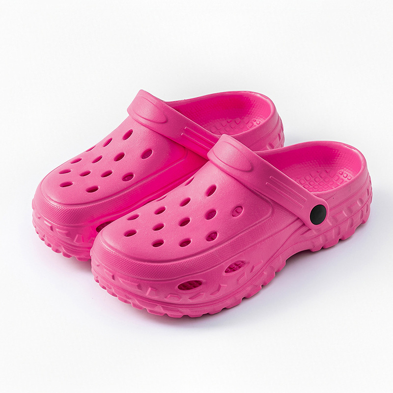 Stepping on Clouds Feeling for Women, Summer Outdoor Thick Sole Non-Slip Beach Closed-Toe Sandals, EVA Hole Shoes ddmymarket