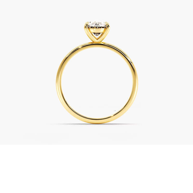 Personalized Boutique Fashion Jewelry Couple S Pure Silver VVs1 Inlaid with Sandstone Wedding Engagement Rings