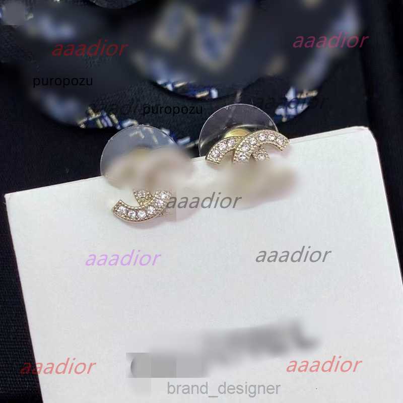 designer earring top quality stud fashion stud earrings woman designer earring multi colors c letter women dia weddin channeljewelry cc channelEarringiness WXEN