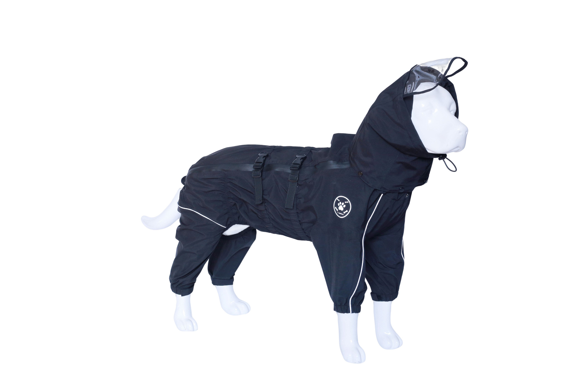 K3119 Cross-border wholesale dog four-legged raincoat large dog waterproof windproof jacket Golden Retriever Alaskan pet outdoor raincoat