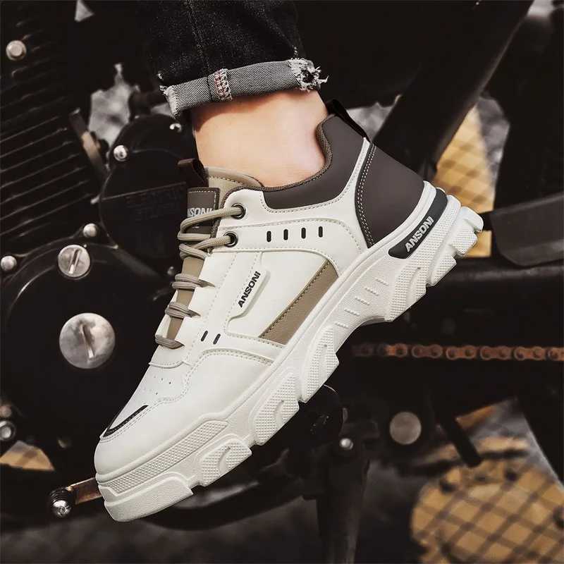 Mens casual sports shoes four seasons softsoled nonslip outdoor running shoes tooling labor protection shoes fashion sneakers Z250930