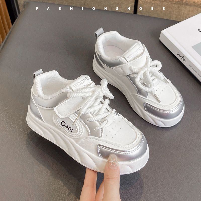 Boys Girls Four Seasons Sport Shoes Toddler Sports Board Shoes Kidszworld Kids Fashionable Running Shoes Size 26 - 37 K0510