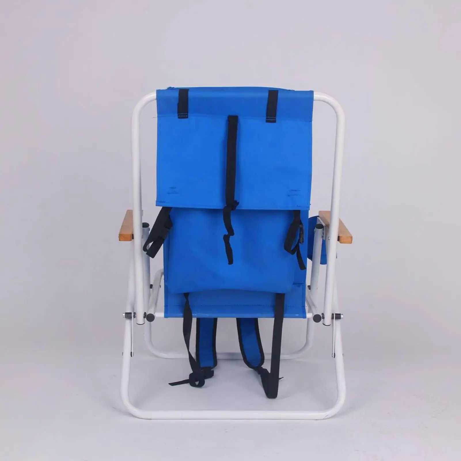 Camping Chairs Backpack Folding Portable Chair Adjustable Portable Recliner Seat With Cup Holder Camping Accessories For Travel J250930