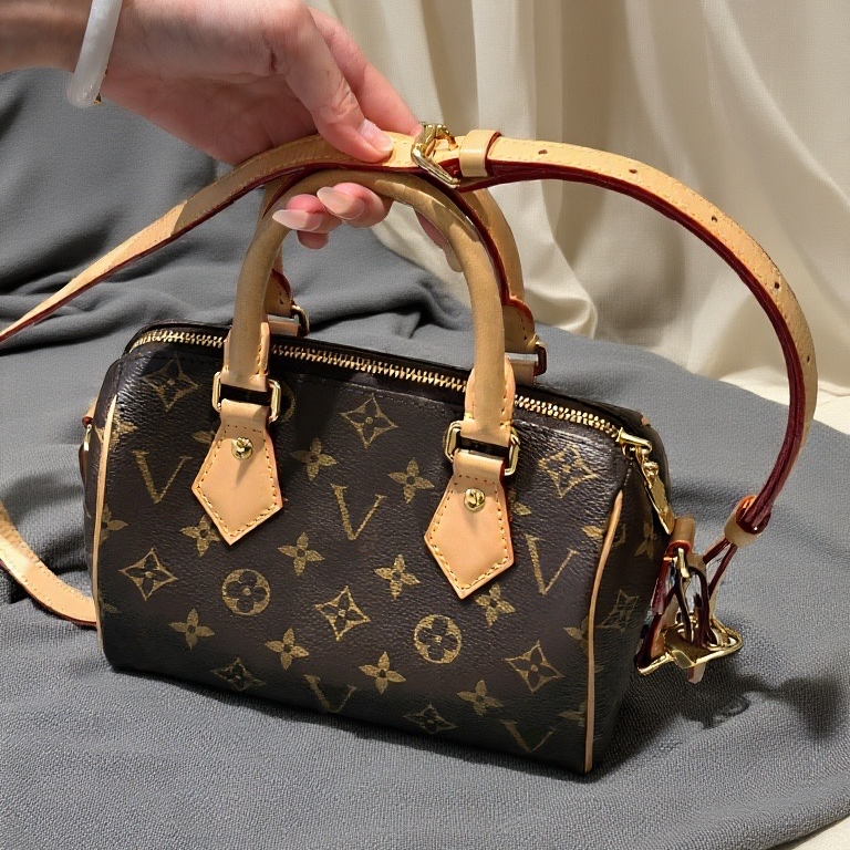 Designer Bag Shoulder Bag Luxury Bag Purse HandBag Vintage Pattern Women's Crossbody Bag High-Quality Leather Cushion Bag Brown Large Capacity Shopping Bag