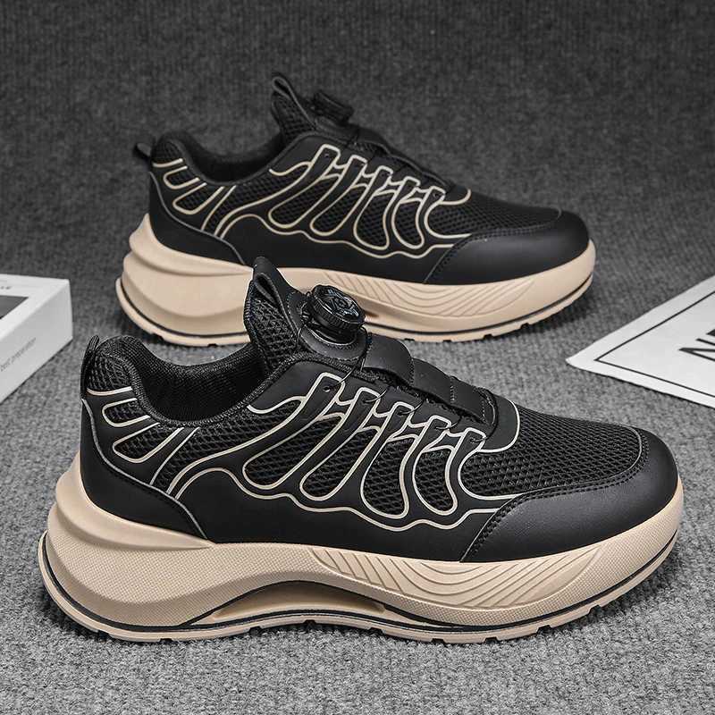 Dads shoes casual sports shoes versatile thick soled student sneakers mens shoes Z250930