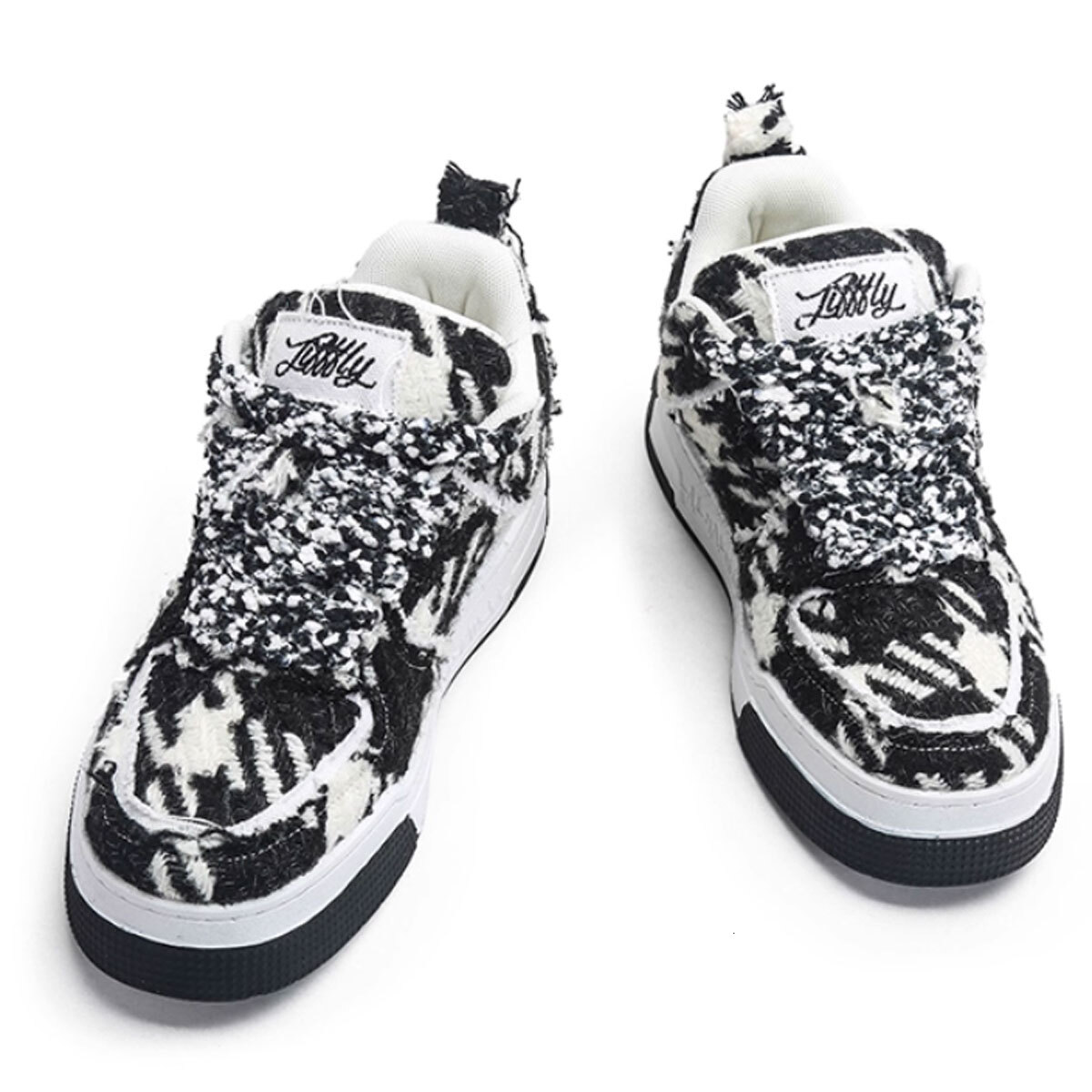 Jifffly Designer Men's Luxury Sneakers Fashionable Sneakers New Black And White Panda Women's Pair Casual Sneakers For Daily Use