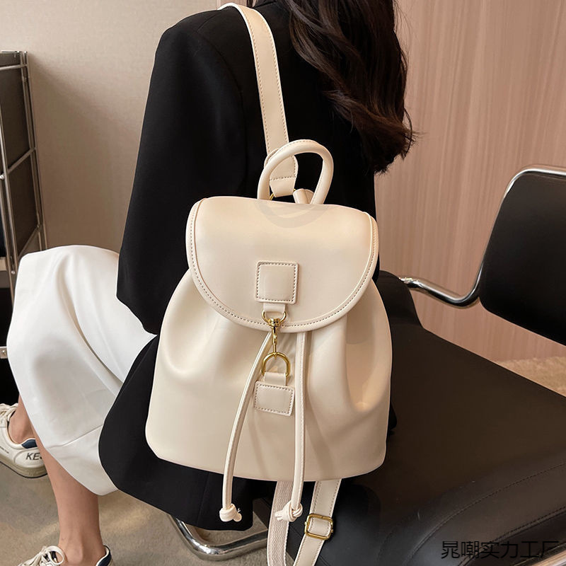 Designer Bag Backpack For Women New Trendy Travel Small Niche Bag High-end Leather Casual Luxury Bag Travel School Bag