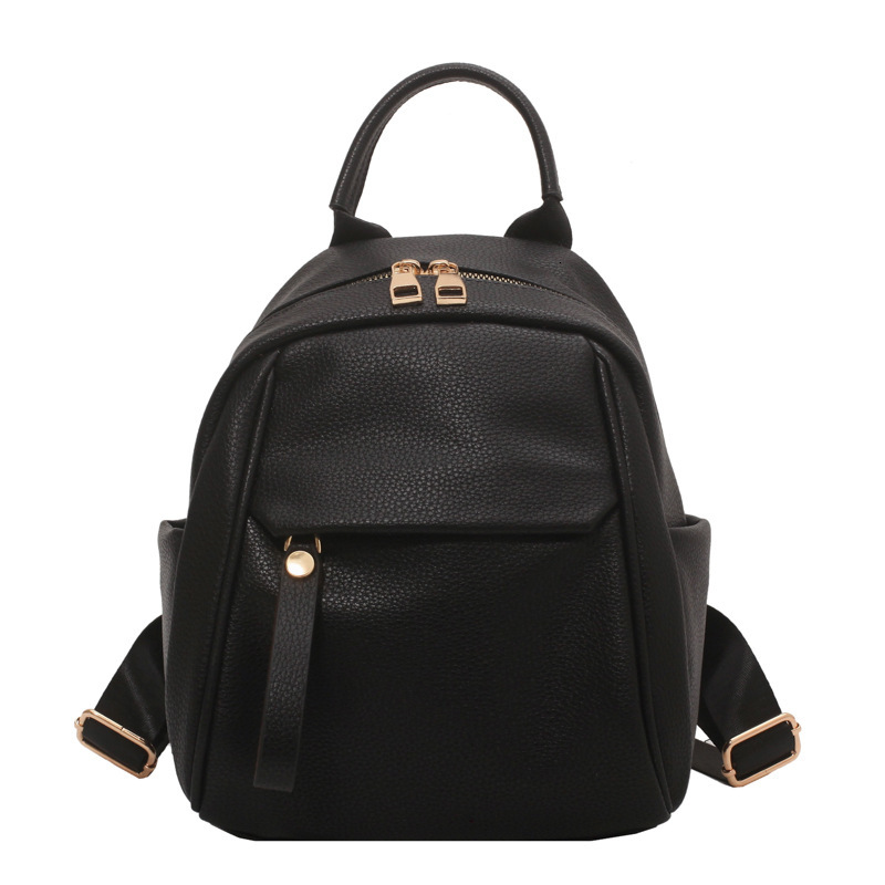 Designer Bag Backpack Korean Style Soft Leather Texture Fashion Simple Backpack Casual Versatile School Commuting Luxury Bag Literary Bag For Women