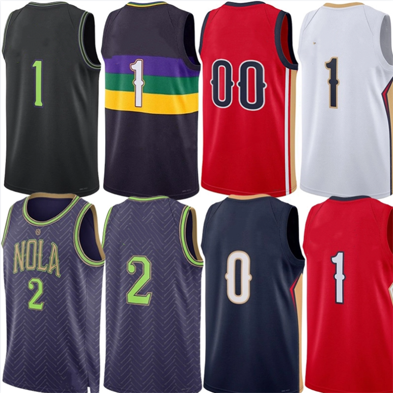 25 26 NOP Pelican Zion Williamso Basketball Jerseys Poole Herbert Jones Jeremiah Fears Dejounte Murrayy Trey Murphy Jose Alvarado Yves Missi Derik Queen City Jersey