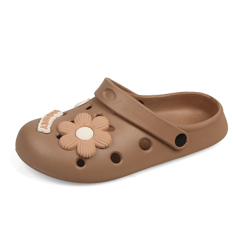 Floral EVA Clogs Men 2025 New Beach Non-Slip Soft Sole Closed-Toe Slippers for Women Summer Outdoor Wear ddmymarket