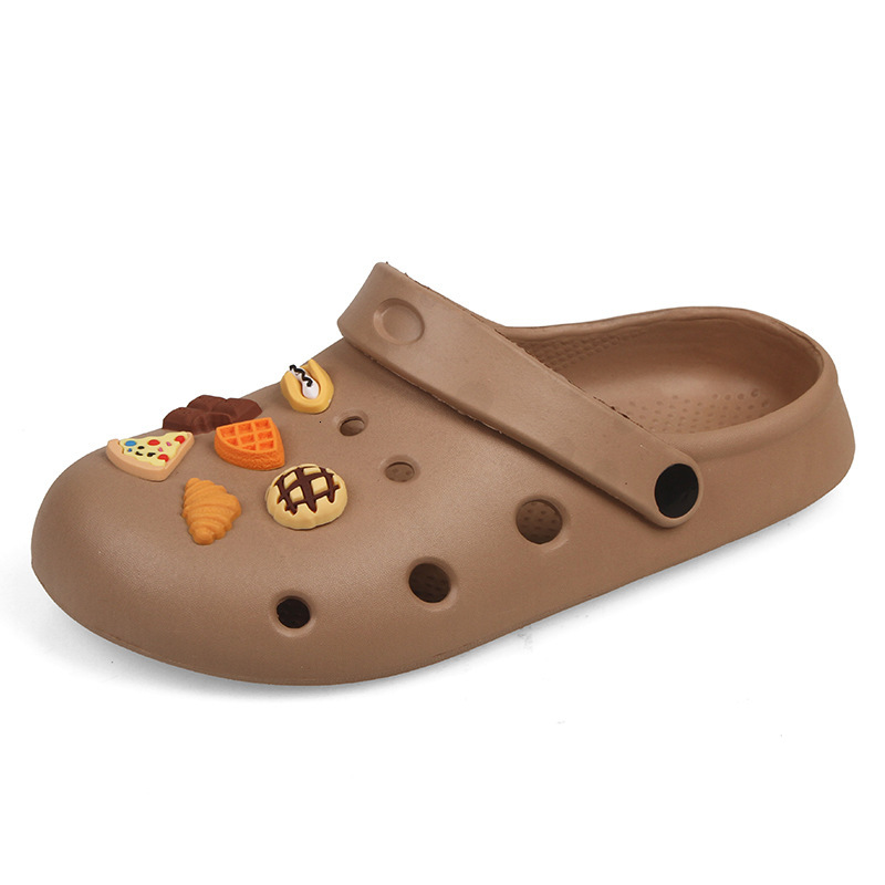 Clogs Outdoor Wear, Closed-Toe Women, Home Slippers, Indoor Non-Slip Slippers for Men, Summer Sandals ddmymarket