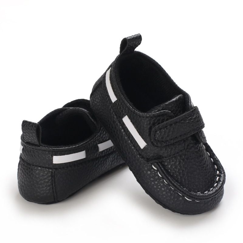 Little Kid Leather Shoes Infant Anti-slip Soft Bottom Baby Unisex Casual Shoes Kidszworld Newborn Toddler First Walkers Crib Shoes 0-18M K0446