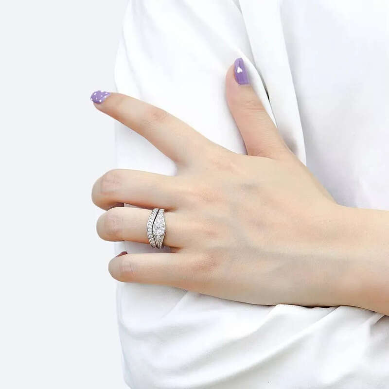 Bridal Wedding Engagement Ring Setting Sterling Sier Jewelry Cubic Zirconia