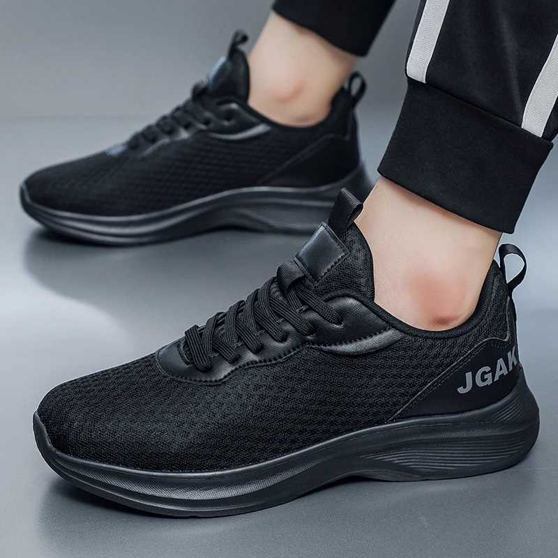 New Mens Casual Fashion Canvas Shoes Breathable Shoes Outdoor Comfortable Anti Slip Large Mesh Running Shoes Z250930