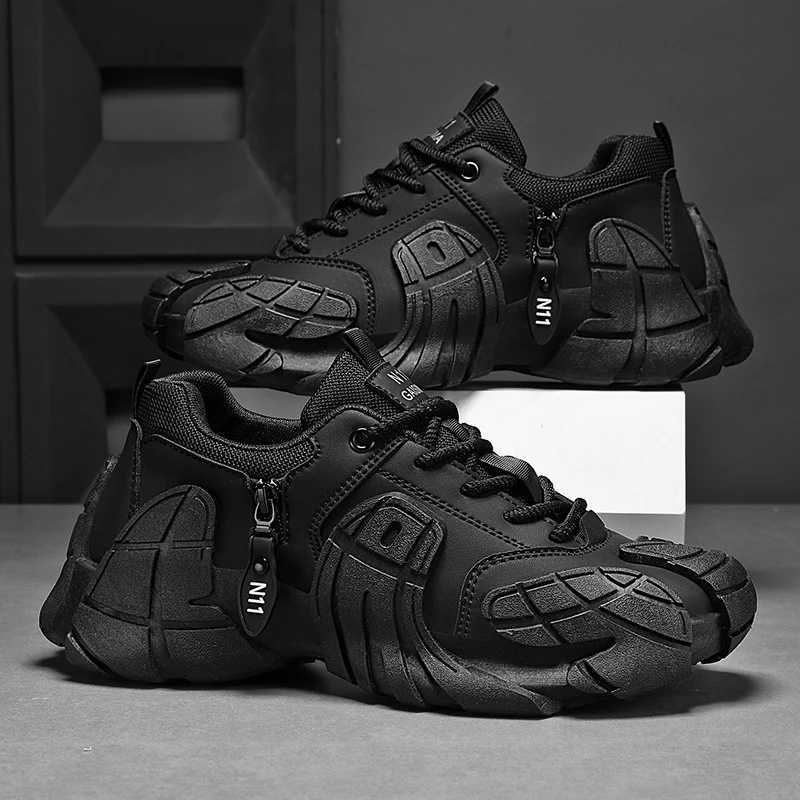 Four season thick soled dad shoes versatile casual shoes trendy shoes student shoes mens shoes Z250930