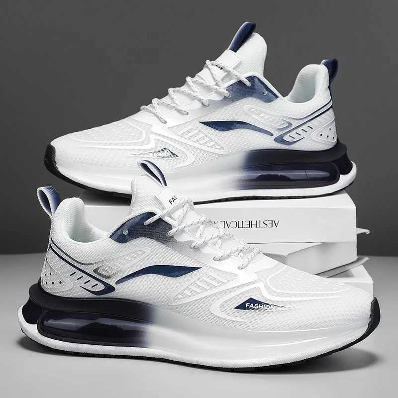 Mens breathable casual sneakers Four seasons new soft sole nonslip comfort outdoor running shoes students light sports shoes Z250930