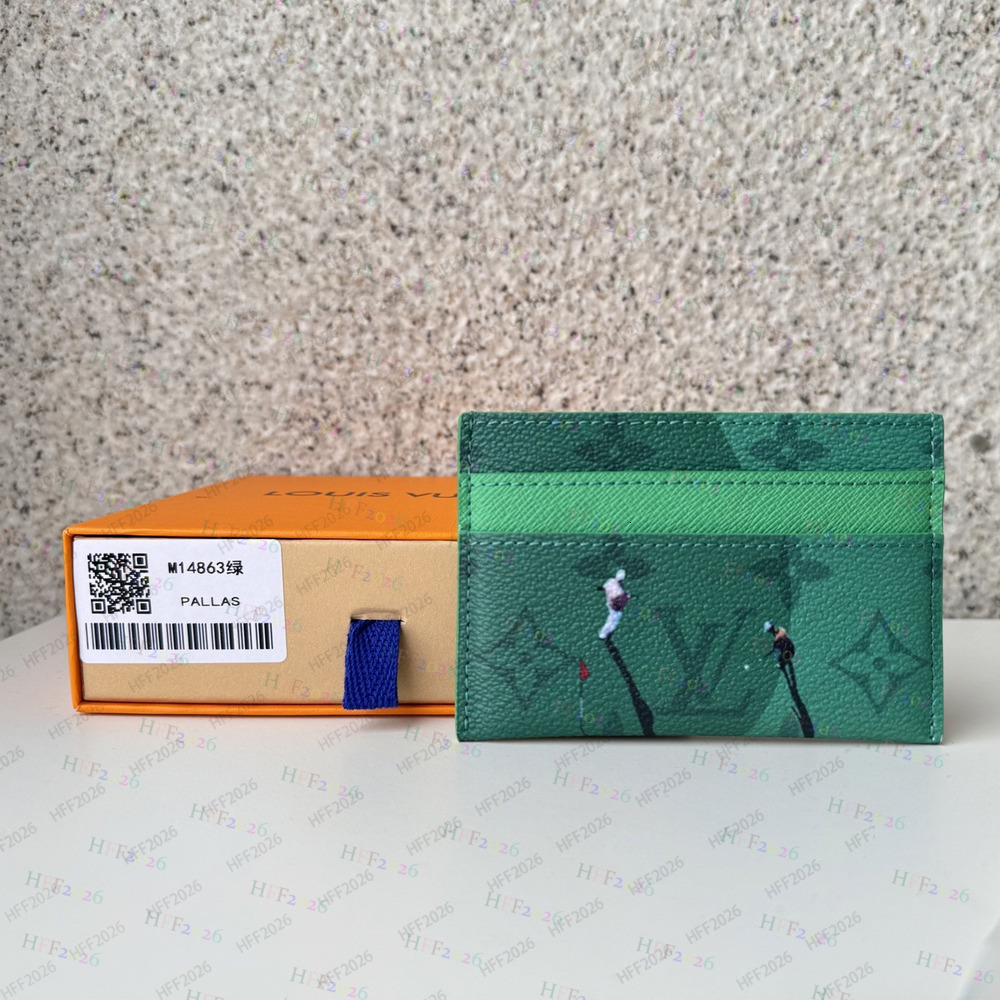 Card Holder Card Case Caviar Presbyopia L Family ys D Family MC Collection golf wallet porte carte card holder cardholder golf designer wallet e5 3f