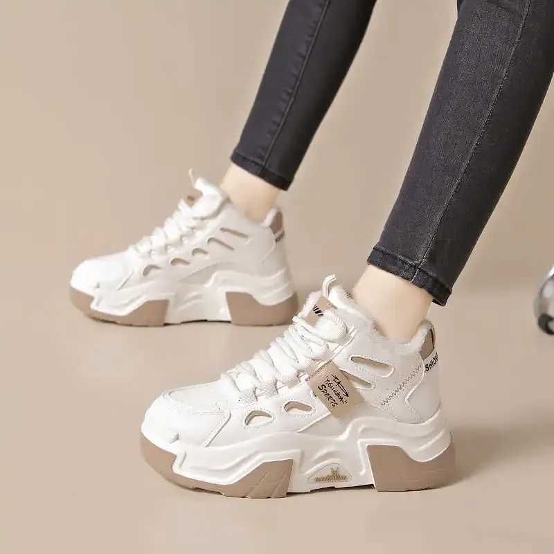 Zimni Flatheeled Cute Sneakers Casual Woman Shoes Big Size 48 Fashion Women 39 Sport High End Shoess Classical Snackers Z250930