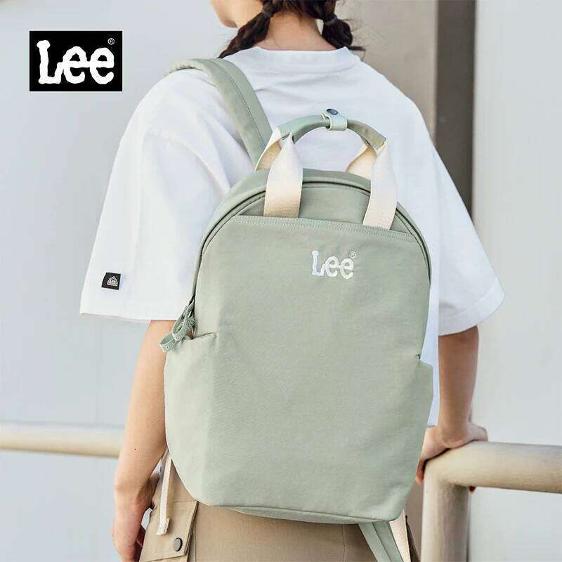 LEE Lightweight Casual Travel Daypack Women Simple Waterproof Commuting Laptop Backpack Lady Student College School Bag Bookbag