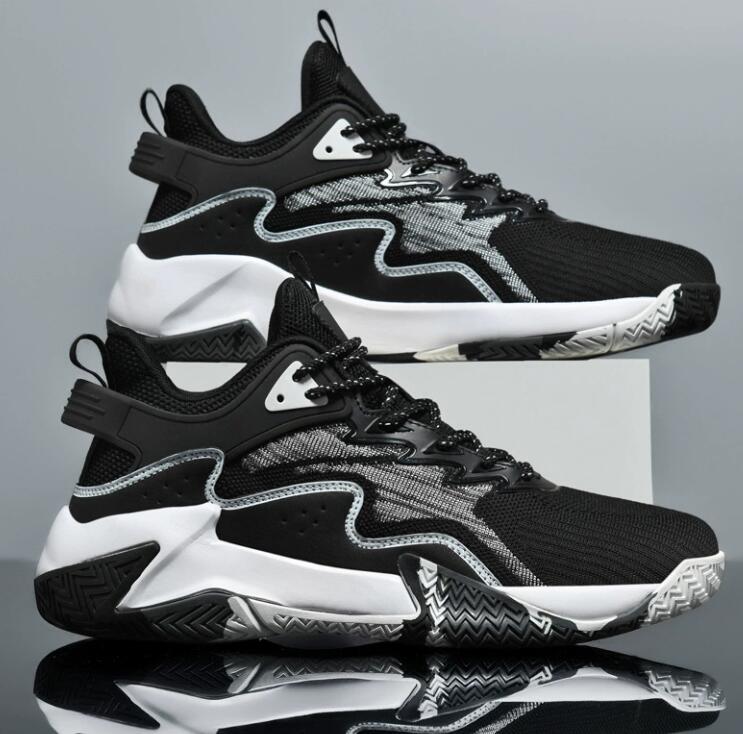 Professional practical basketball shoes new mesh breathable sports shoes ultra light soft sole shock-absorbing running shoes anti slip boots Z 10.2-8