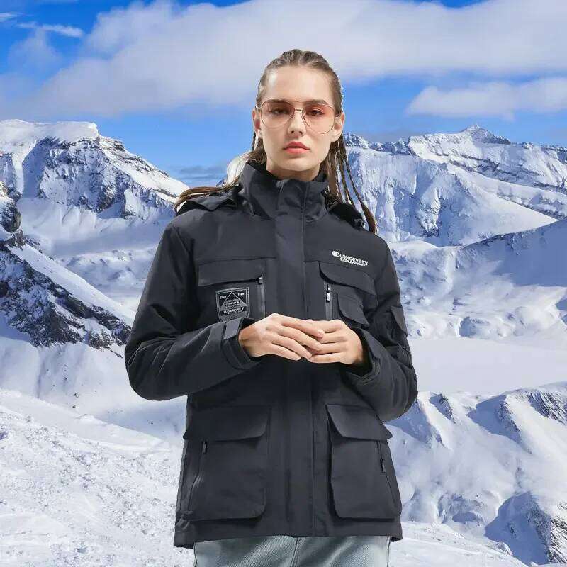 Suit Winter Skiing Snowboarding Clothes Thick Warm Waterproof Ski Jackets Outdoor Snow Jacket + Pants For Women