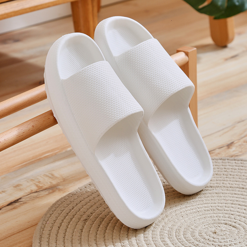 New Cushion Feel Slippers Women, Summer Indoor Home Use, Bathroom Shower Couple Thick Sole Sandals for Men ddmymarket