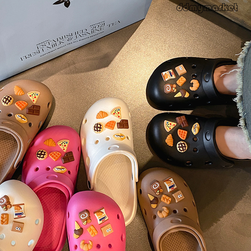 Clogs Outdoor Wear, Closed-Toe Women, Home Slippers, Indoor Non-Slip Slippers for Men, Summer Sandals ddmymarket