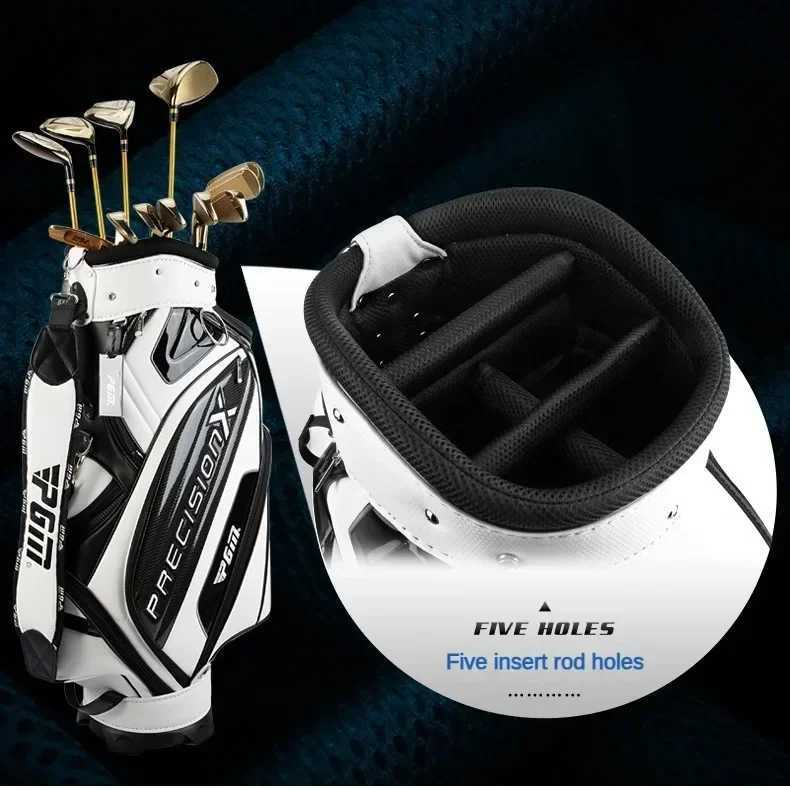 PGM Golf Bag Mens Club Bag PU Waterproof Standard Bags Large Capacity Golf Bag QB034 J250930