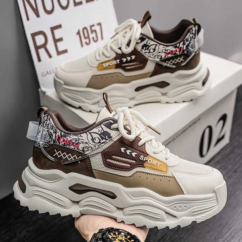 2025 Spring New Mens Casual Four Seasons Shoes Fashion Breathable Nonslip Male Sneakers Men Outdoor Wearresistant Mixed Color Z250930