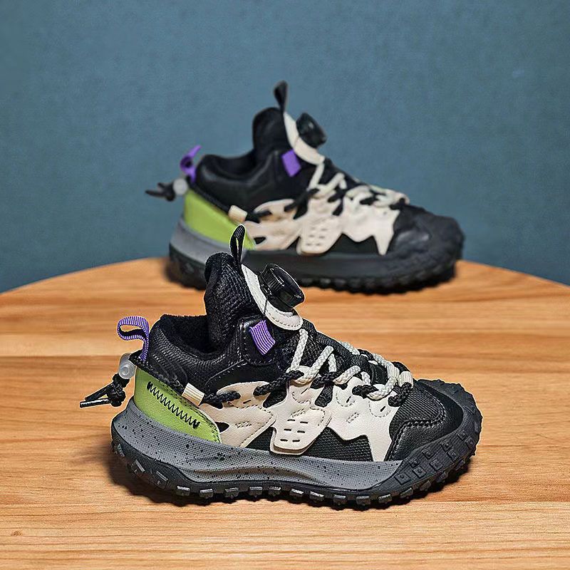 Children Basketaball Toddler Training Non-slip Comfortable Running Walkfashion Lightweight Outdoor Sports Shoes for Kids Sneakers Size 27 - 37 dh19223